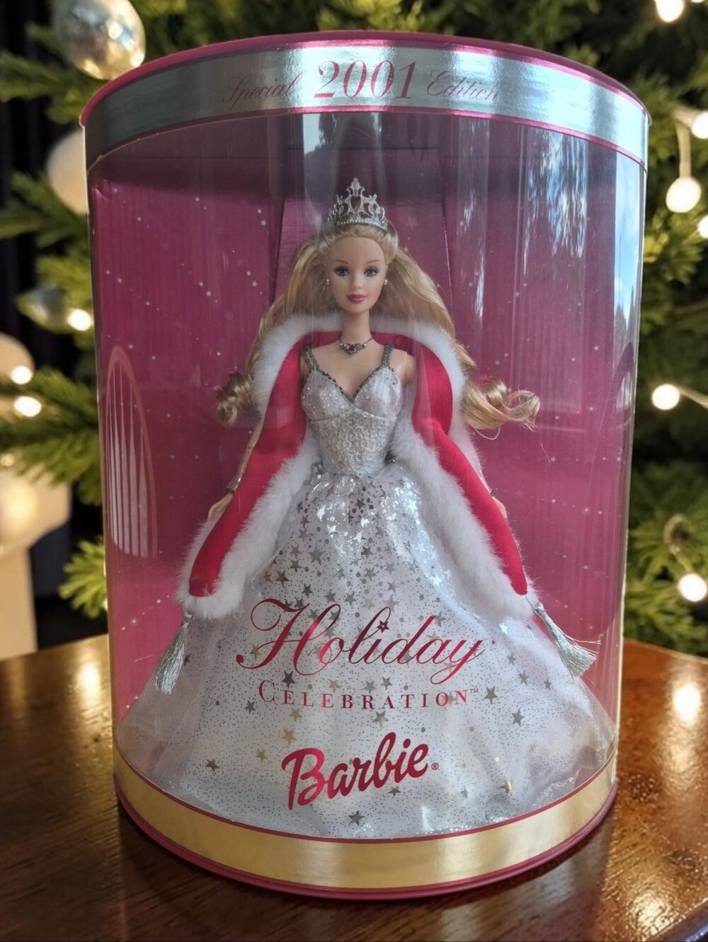 Mattel Holiday Celebration 2001 Barbie Doll